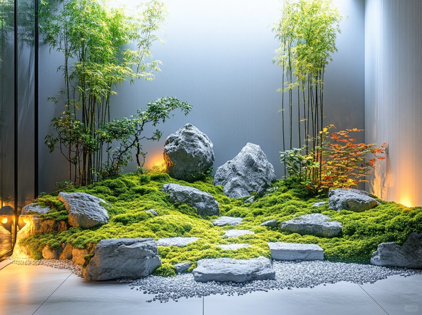 Thi công tường cây