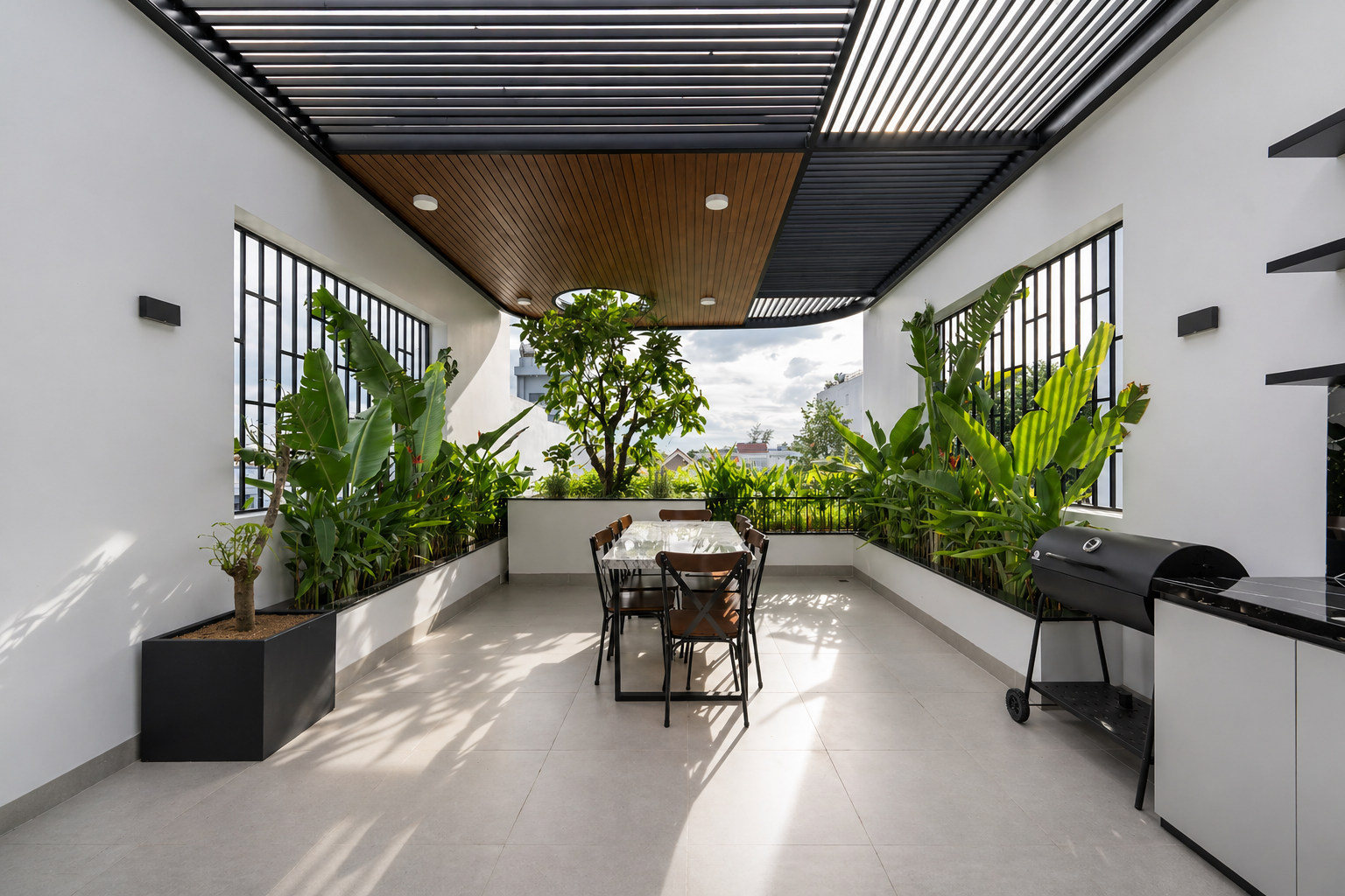 Thiết kế thi công sân vườn sân thượng