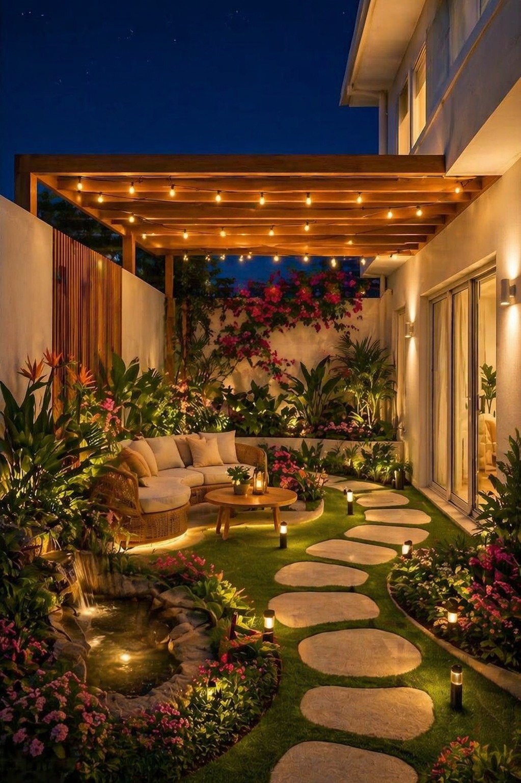 Giá thi công sân vườn 100m2 là bao nhiêu 