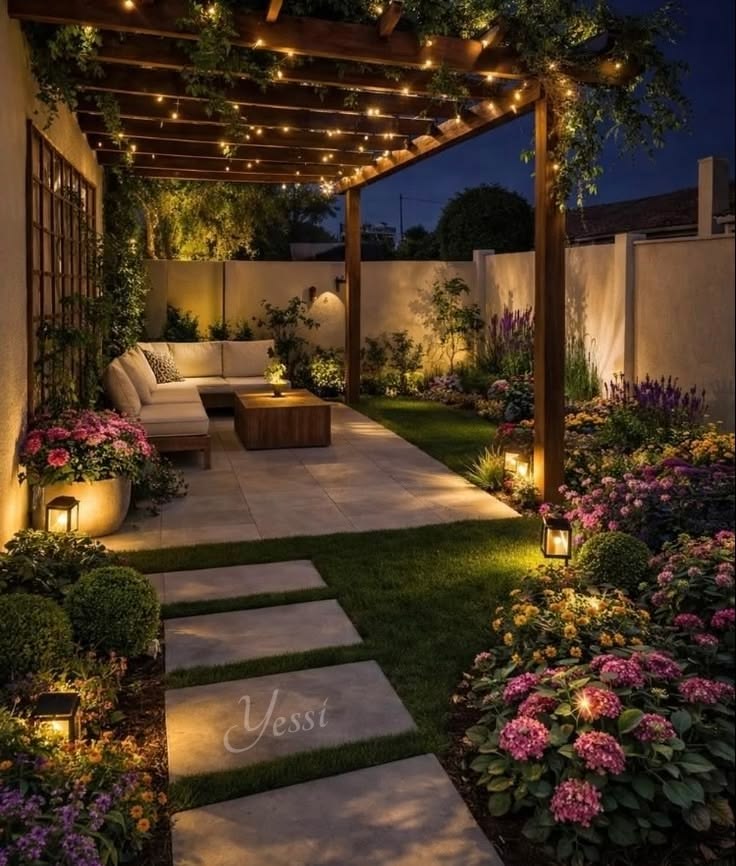 Thiết kế thi công sân vườn đẹp cho nhà ống