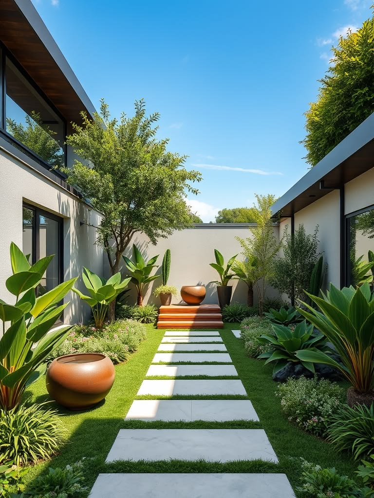 Thiết kế thi công sân vườn hiện đại đẹp