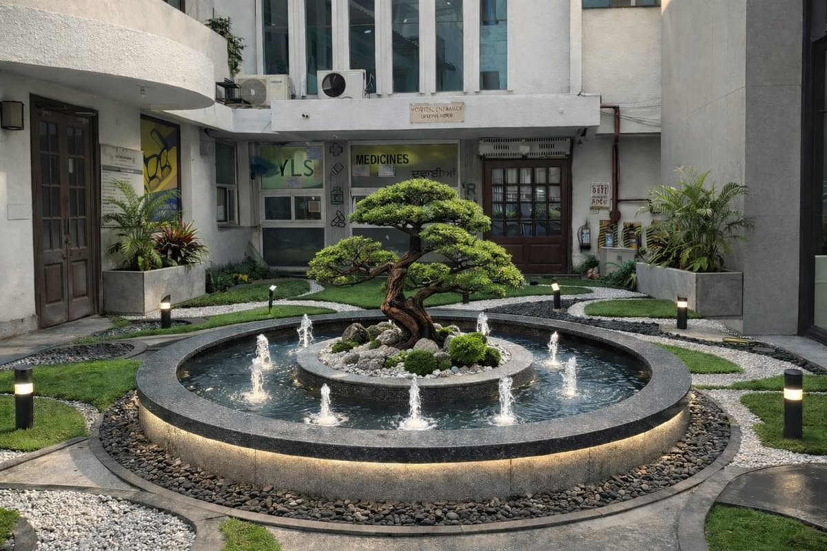 Thi công sân vườn hiện đại Hà Nội
