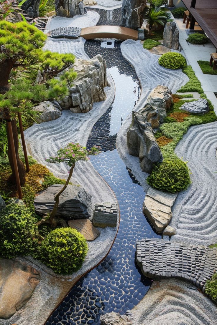 Thi công vườn nhật 50m2