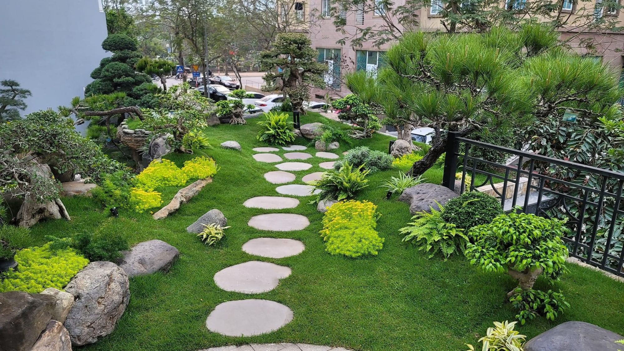 Thi công vườn nhật 50m2