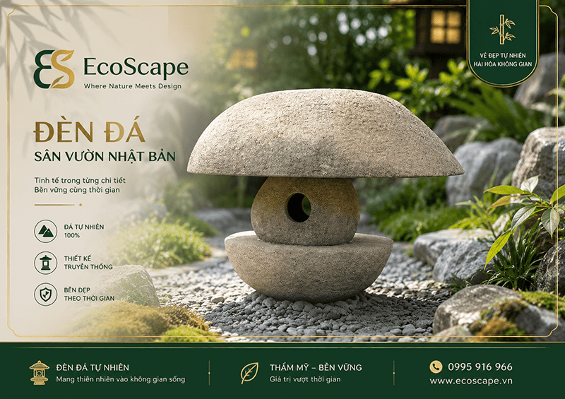 Bán đèn đá Nhật Bản đẹp giá tốt