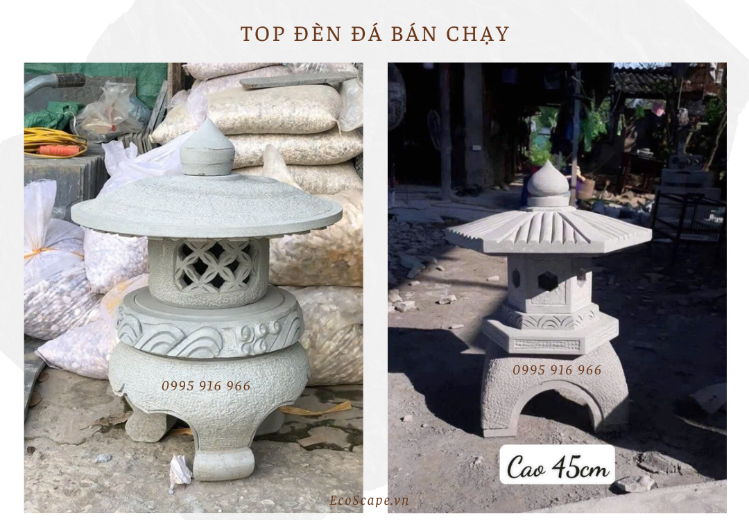 Bán đèn đá sân vườn giá rẻ Hà Nội