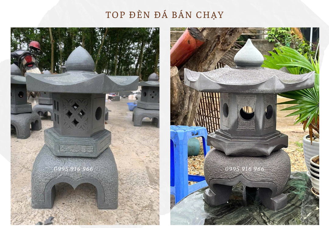 Bán đèn đá sân vườn nhật bản giá tại xưởng