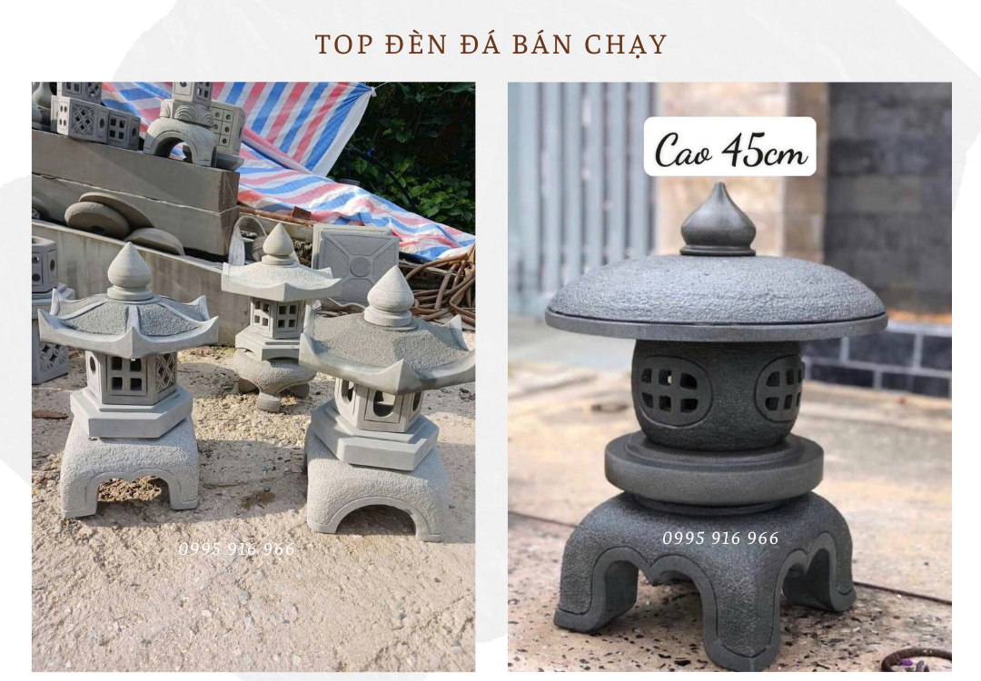 Bán đèn đá sân vườn giá tại xưởng 