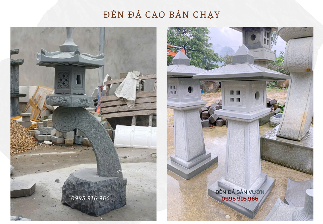 Đèn đá sân vườn đẹp giá rẻ