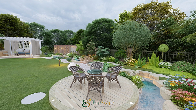 EcoScape -Thiết kế thi công sân vườn Ba Vì
