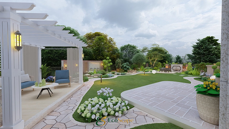 Thiết kế thi công sân vườn Nhật Ba Vì