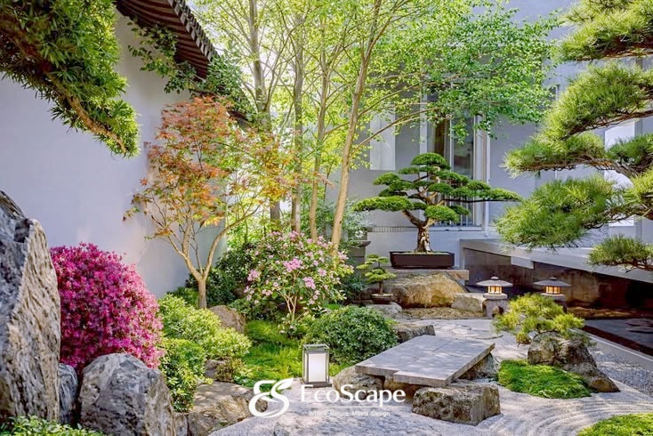 Thiết kế thi công sân vườn Nhật trọn gói