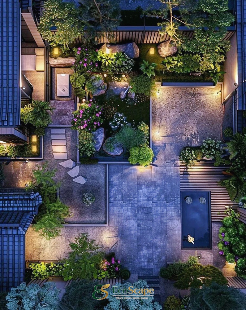 Thiết kế thi công sân vườn Hưng Yên đẹp