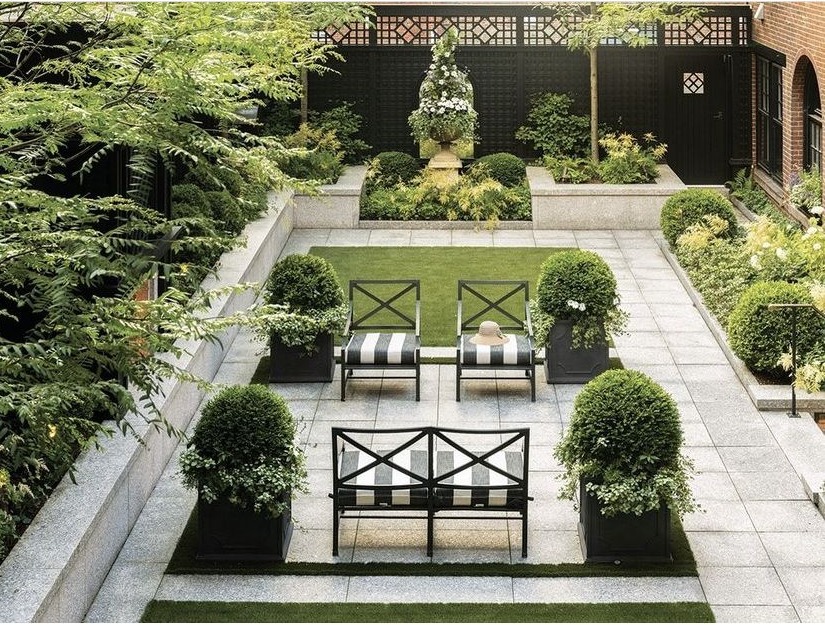 Thiết kế thi công sân vườn Châu Âu