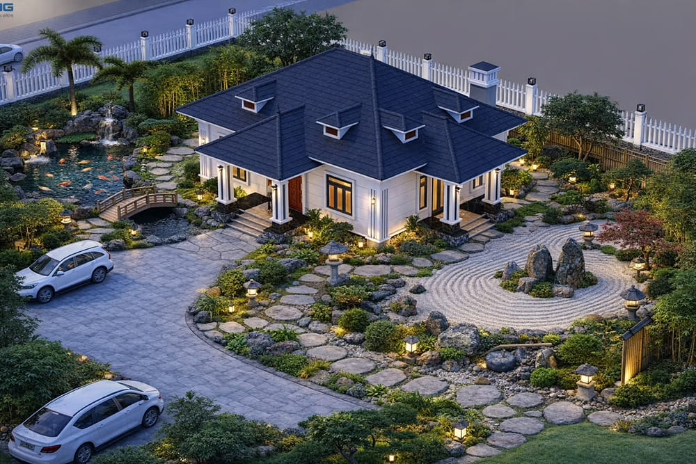 Thiết kế thi công sân vườn đẹp Thanh Hóa