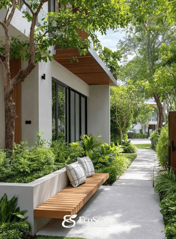 Thiết kế thi công vườn hiện đại