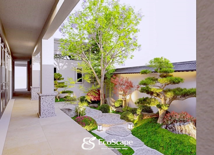 EcoScape - Thi công sân vườn Nhật Bản Vĩnh Phúc